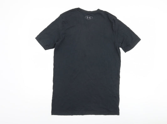 Under Armour Men's Black XS Relaxed Fit T-Shirt