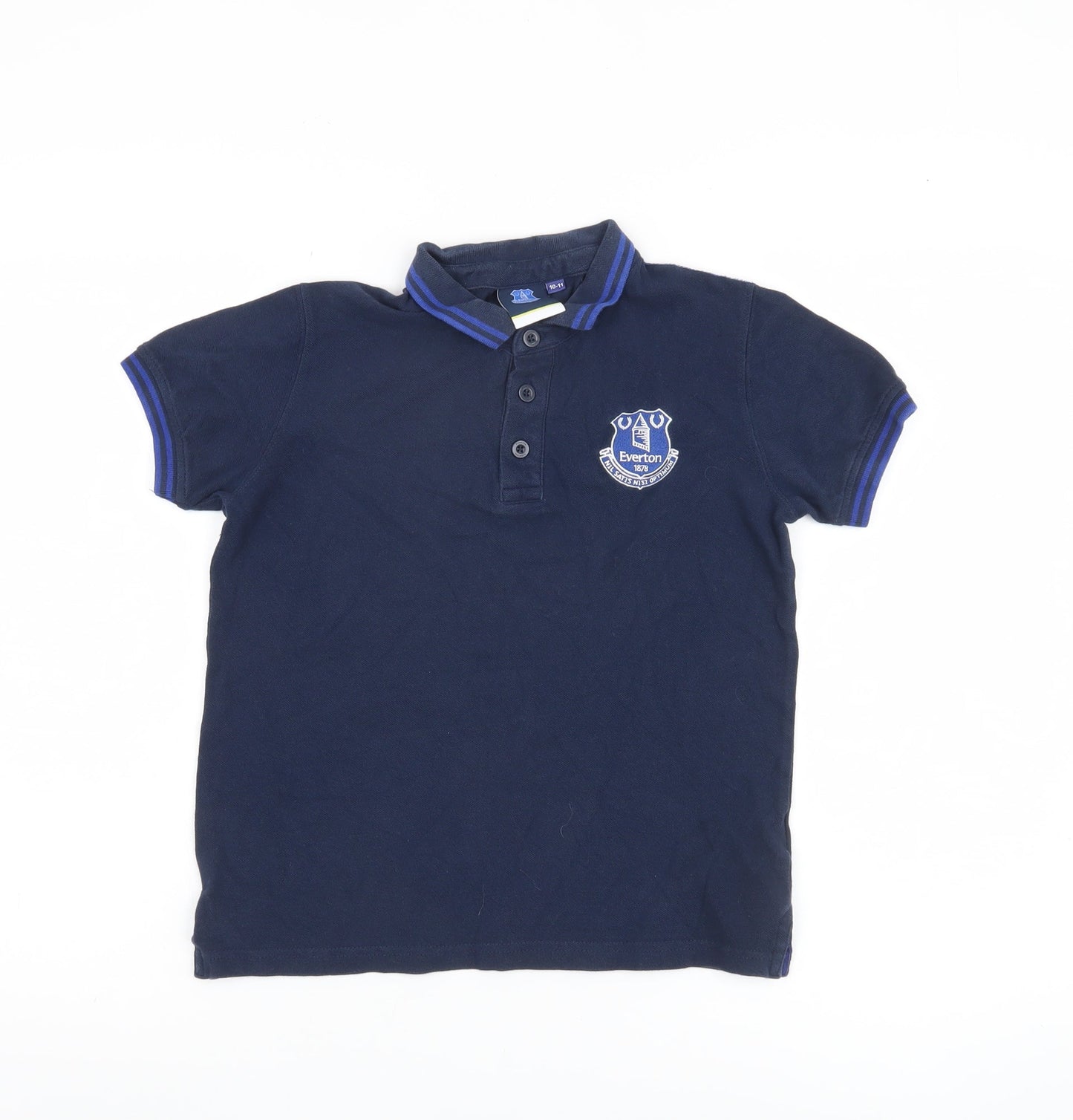 Fanatics Boys Blue Polo Shirt, 10-11 Years, Football Style