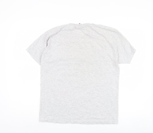 Men's Grey Batman T-Shirt M Short Sleeve Graphic