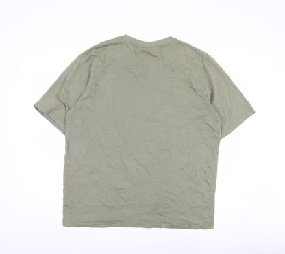 Peter Storm Men's Green Camping Theme 2XL T-Shirt