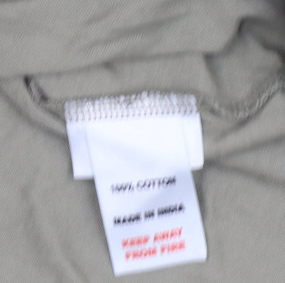 Peter Storm Men's Green Camping Theme 2XL T-Shirt