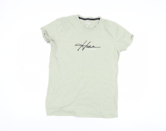 Mens UK Size S Hollister Green  T-Shirt