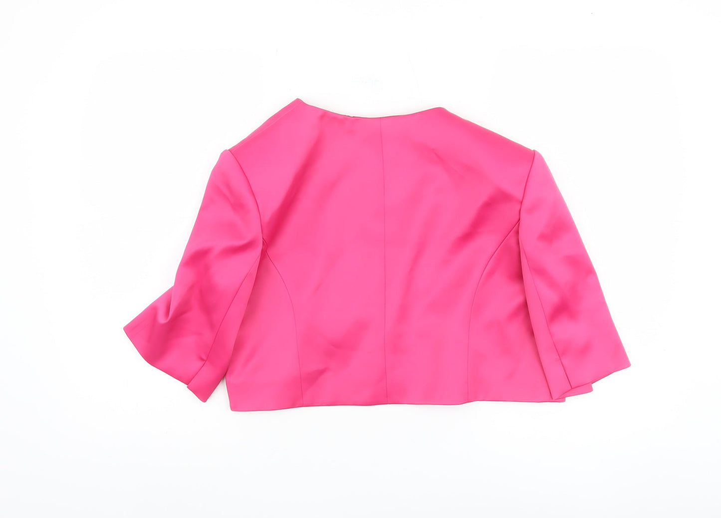 Kaliko Pink Cropped Blazer Women Size 16