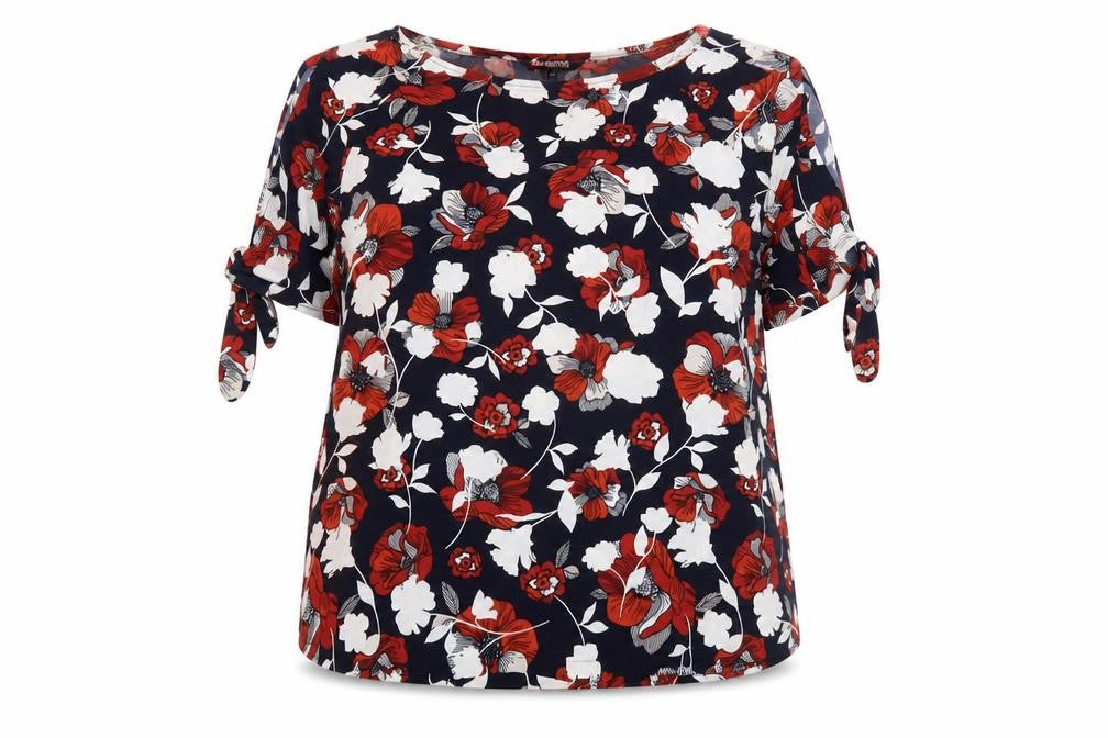 Womens UK Size 20 Debenhams Multicoloured Basic Blouse