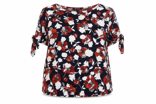 Womens UK Size 20 Debenhams Multicoloured Basic Blouse