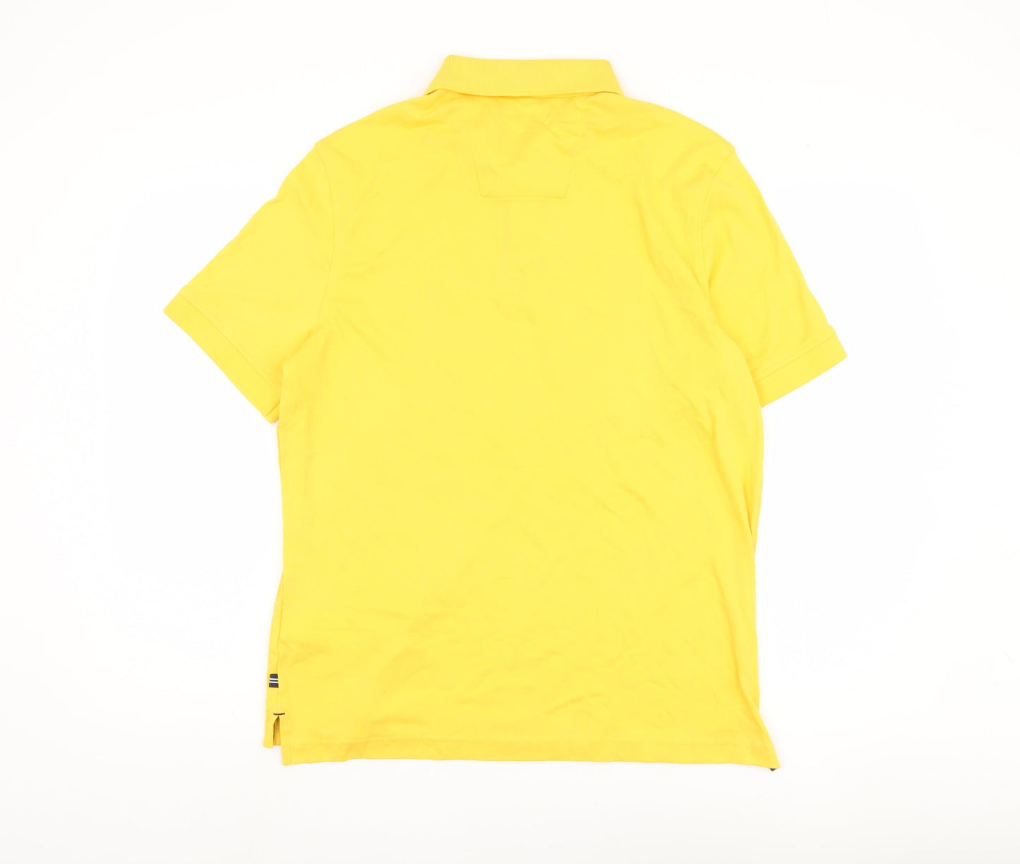 Nautica Men's Yellow Polo Shirt Short Sleeve M