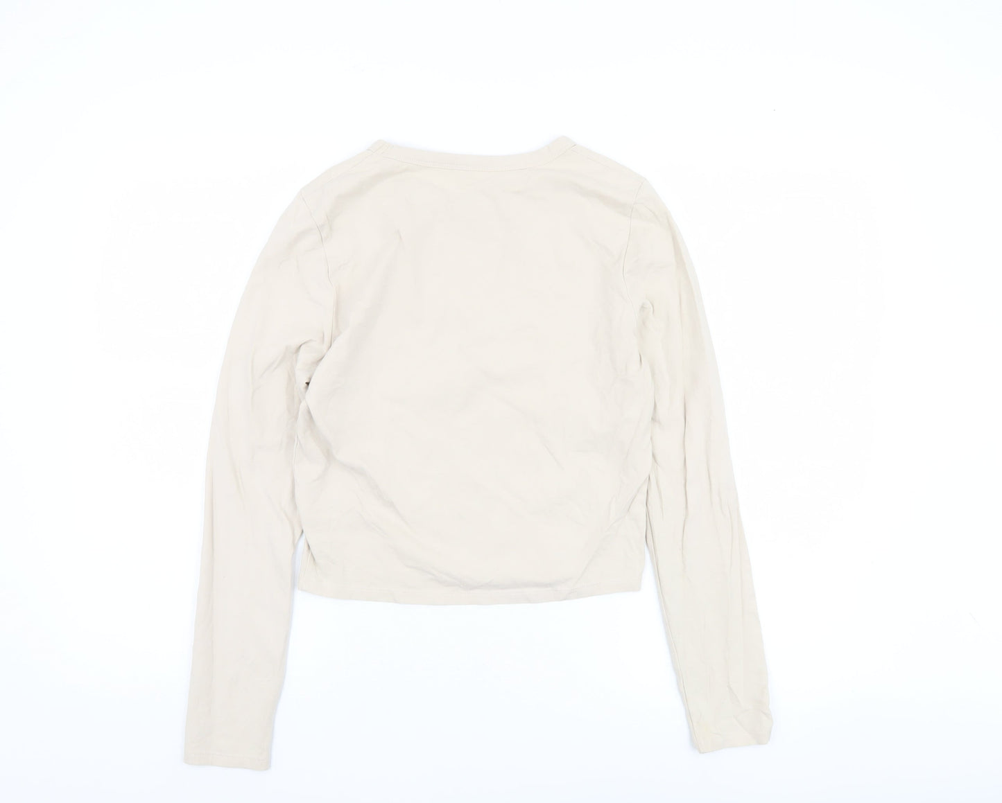 Womens UK Size L Cotton On Beige  T-Shirt