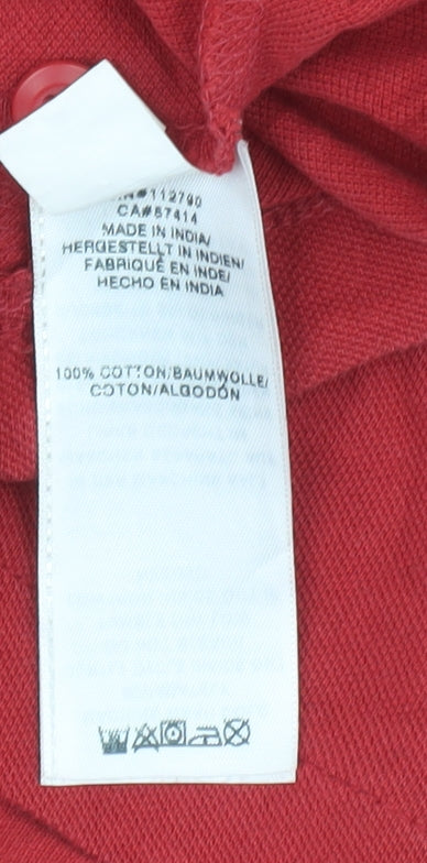 Mens UK Size L True Religion Cotton Polo Shirt