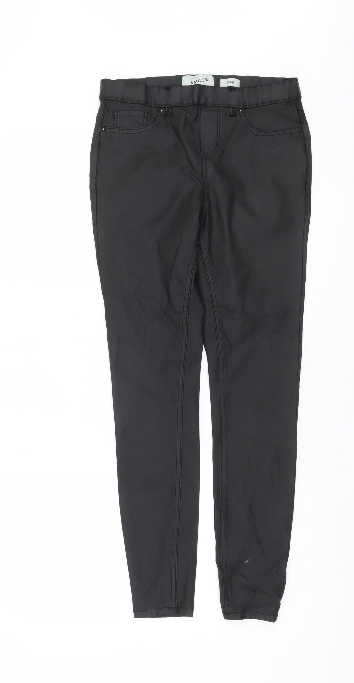 New Look Women's Black Skinny Trousers Size 10