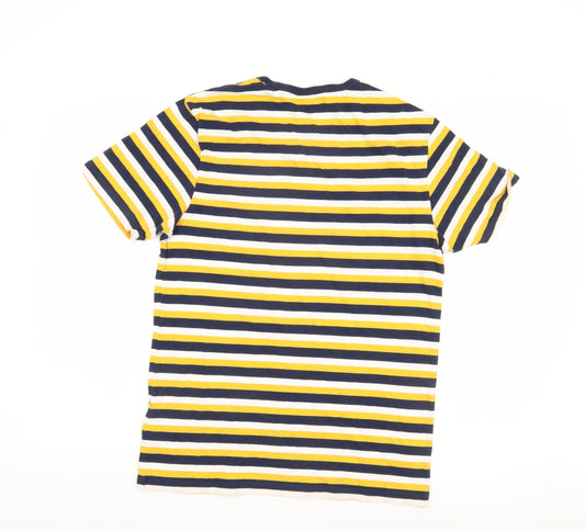 Next Men's Multicoloured Striped T-Shirt S