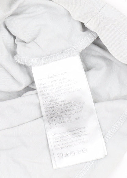 Calvin Klein Women’s White Cotton T-Shirt, Size S