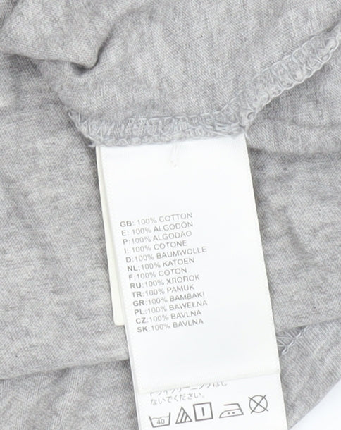 The North Face Men's Grey Crew Neck T-Shirt, Size S