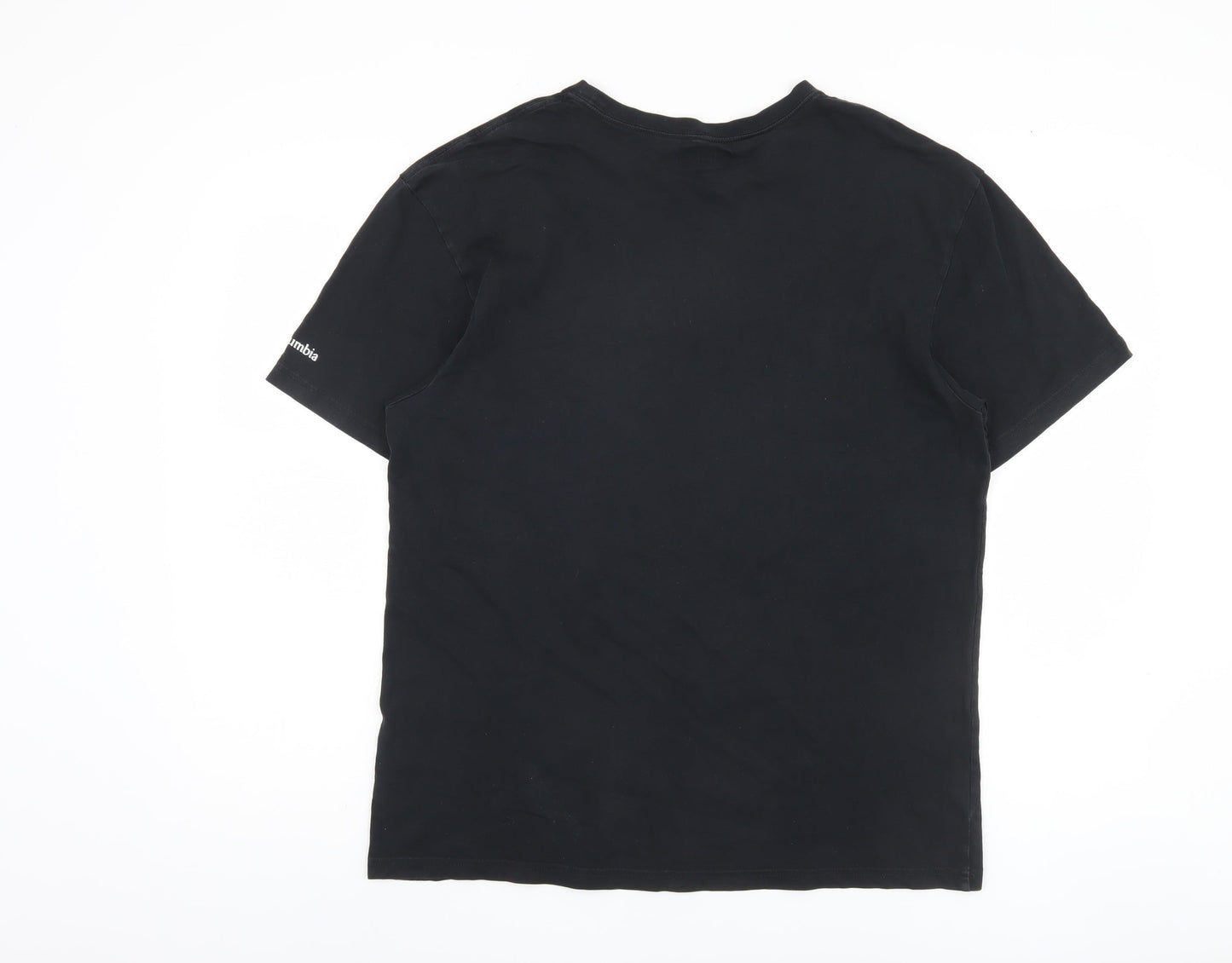 Mens UK Size L Columbia Black  T-Shirt