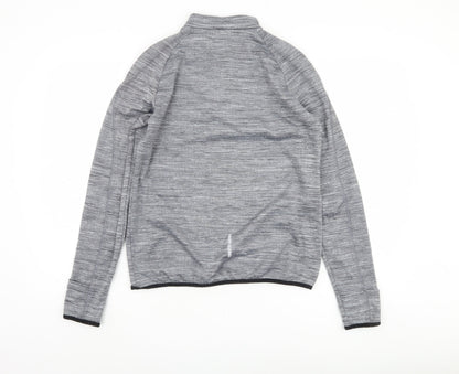 Damen Grey Men's M Long Sleeve Pullover Casual Top