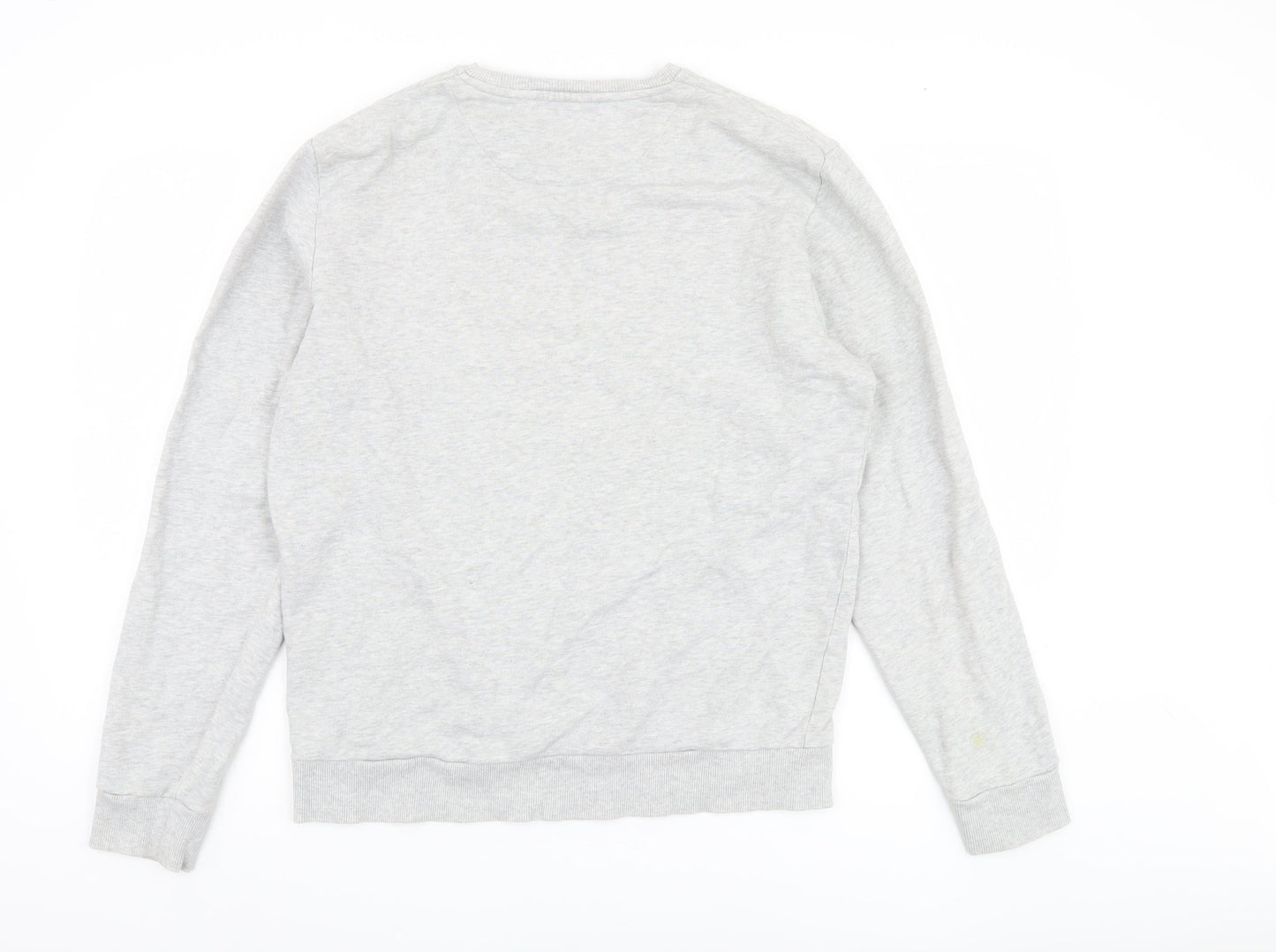 Mens UK Size M Lyle & Scott Grey Pullover Sweatshirt