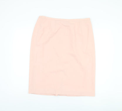 Jacques Vert Women's Pink Pencil Skirt Size 18