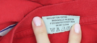 Slazenger Men's Red Sports T-Shirt L