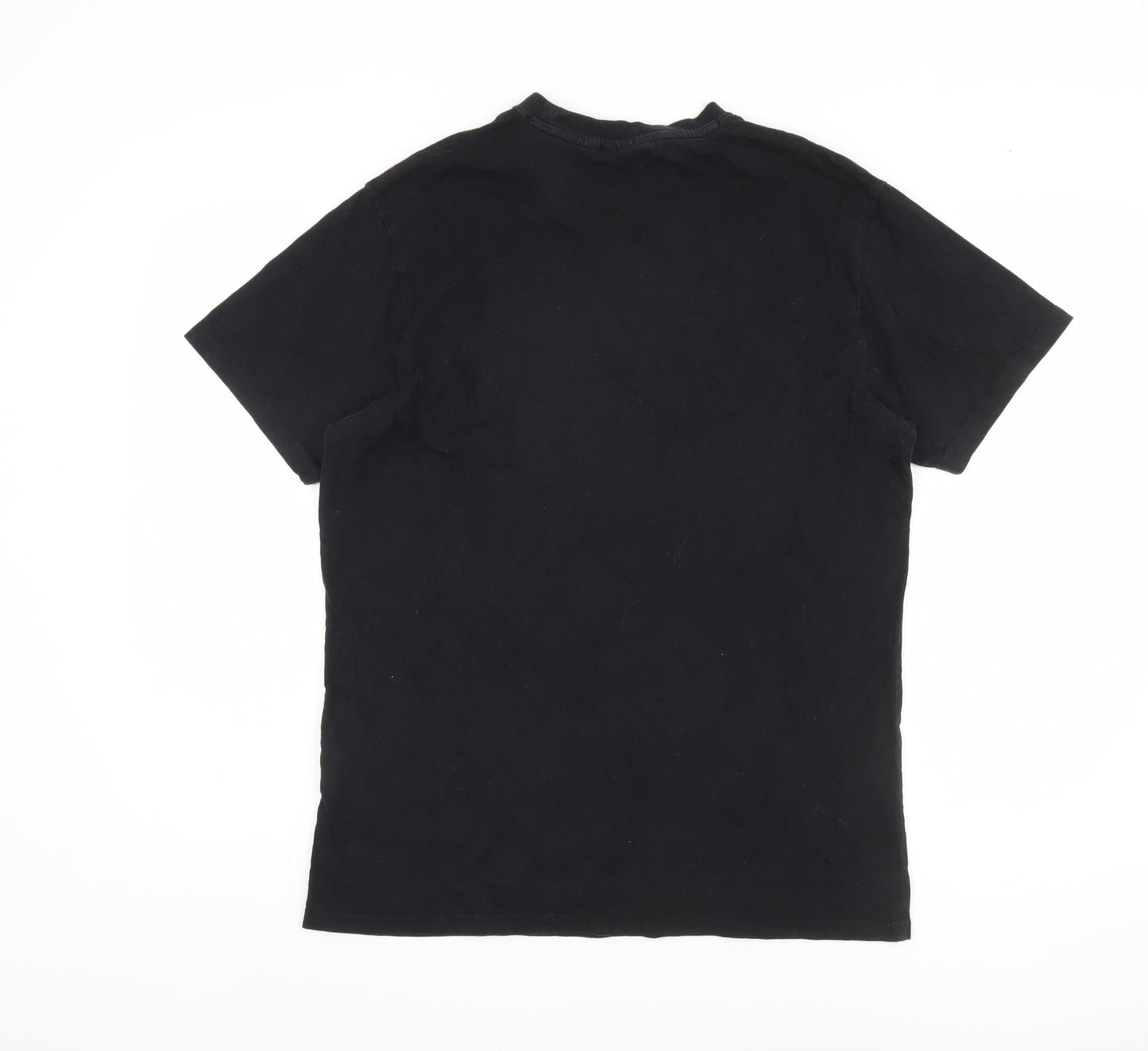 Mens UK Size S FILA Black  T-Shirt