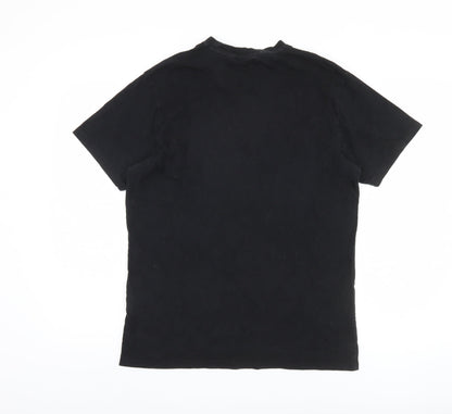 Mens UK Size S FILA Black  T-Shirt