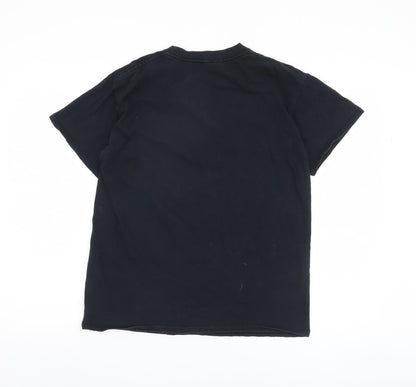 Mens UK Size M Friends Black  T-Shirt
