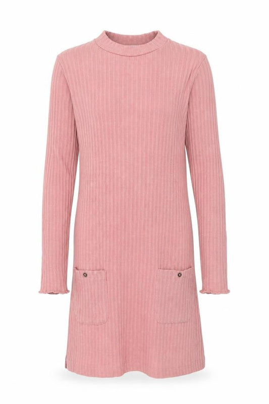 MNG Girls Pink Tunic Jumper, Size 30, Knit High Neck