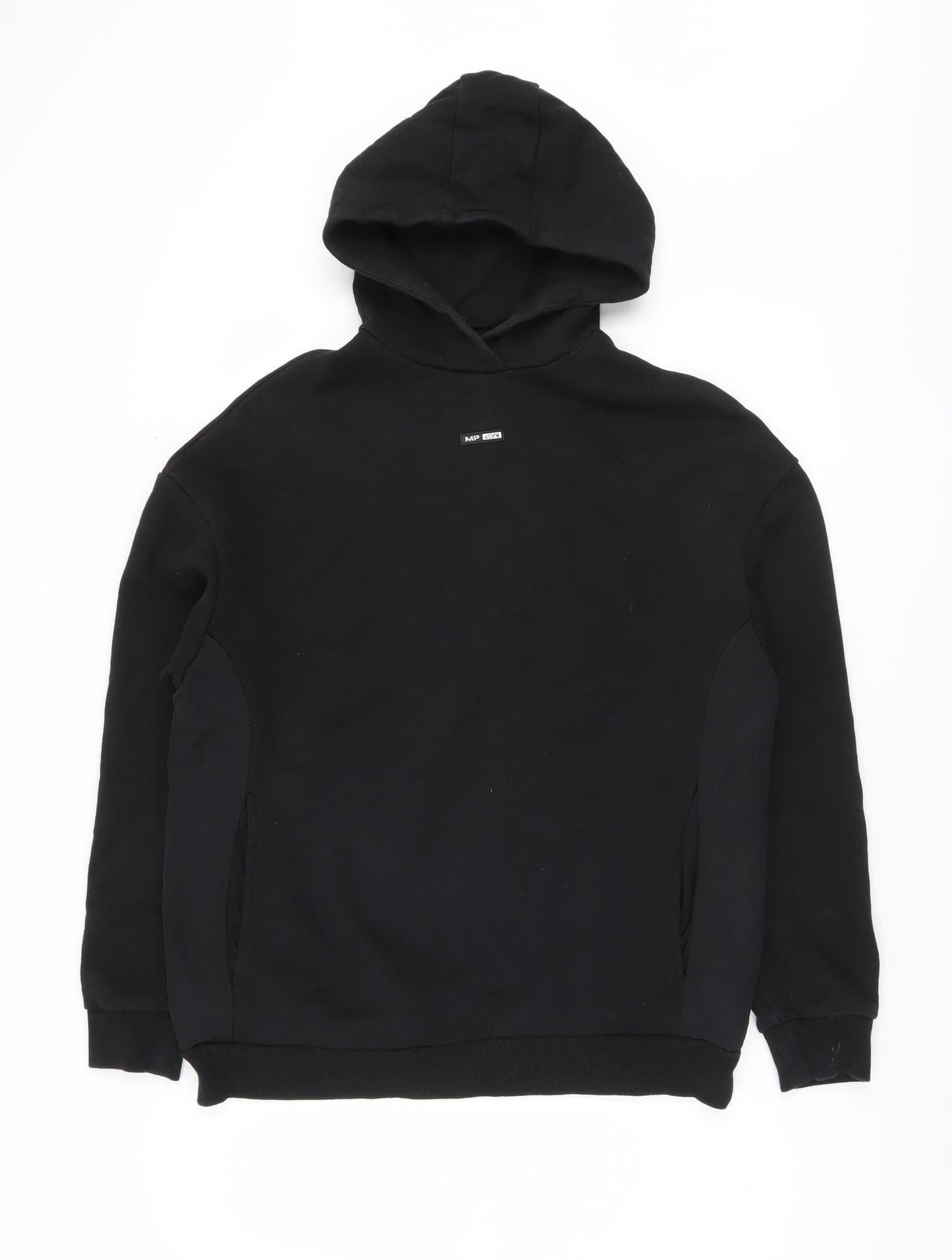 Mens UK Size XS MP Black Pullover Hoodie