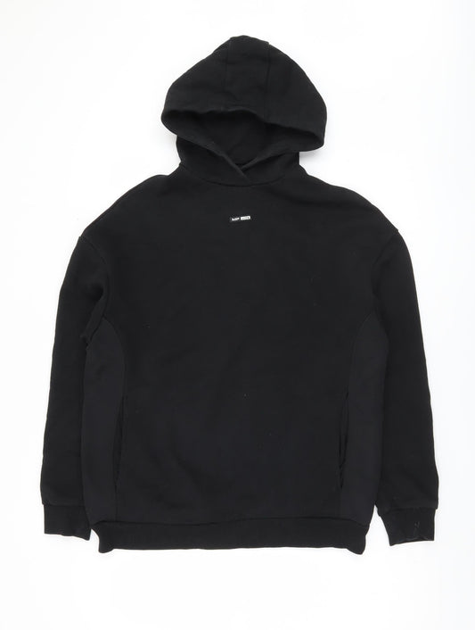 Mens UK Size XS MP Black Pullover Hoodie