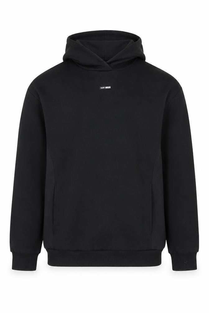 Mens UK Size XS MP Black Pullover Hoodie