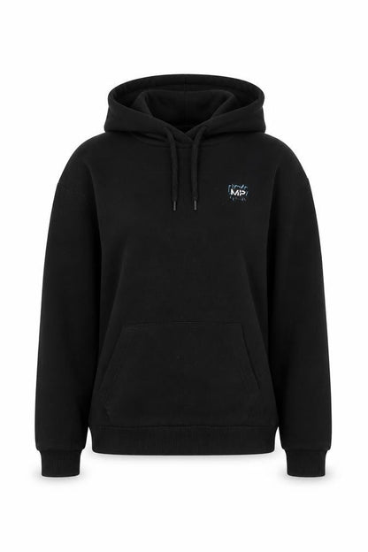 Unisex Adults UK Size S MP Black Pullover Hoodie