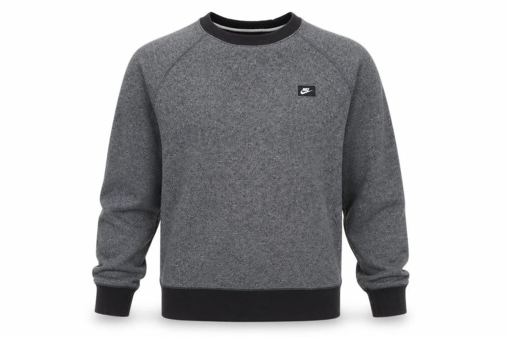 Mens UK Size M Nike Grey Pullover Sweatshirt