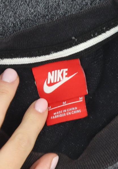 Mens UK Size M Nike Grey Pullover Sweatshirt