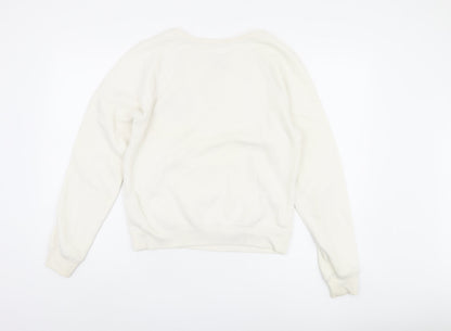 Womens UK Size S Gilly Hicks Ivory Pullover Sweatshirt