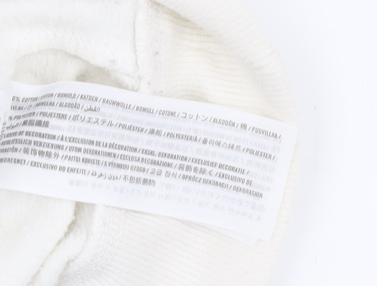Womens UK Size S Gilly Hicks Ivory Pullover Sweatshirt