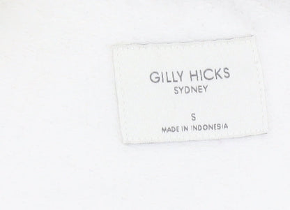Womens UK Size S Gilly Hicks Ivory Pullover Sweatshirt
