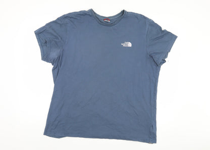 The North Face Men's Blue XL T-Shirt Regular Fit