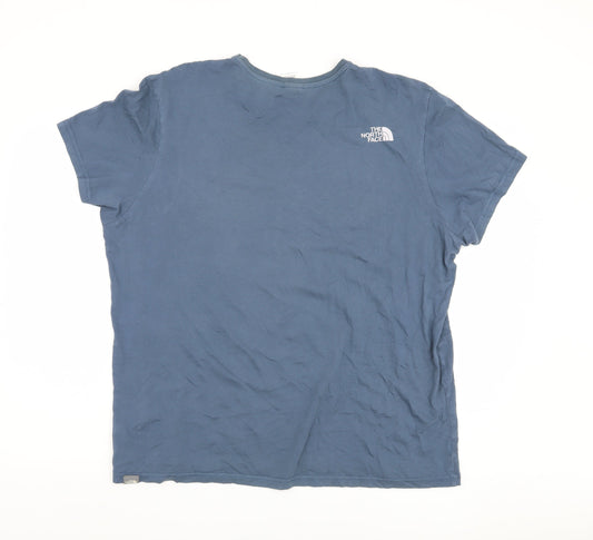 The North Face Men's Blue XL T-Shirt Regular Fit