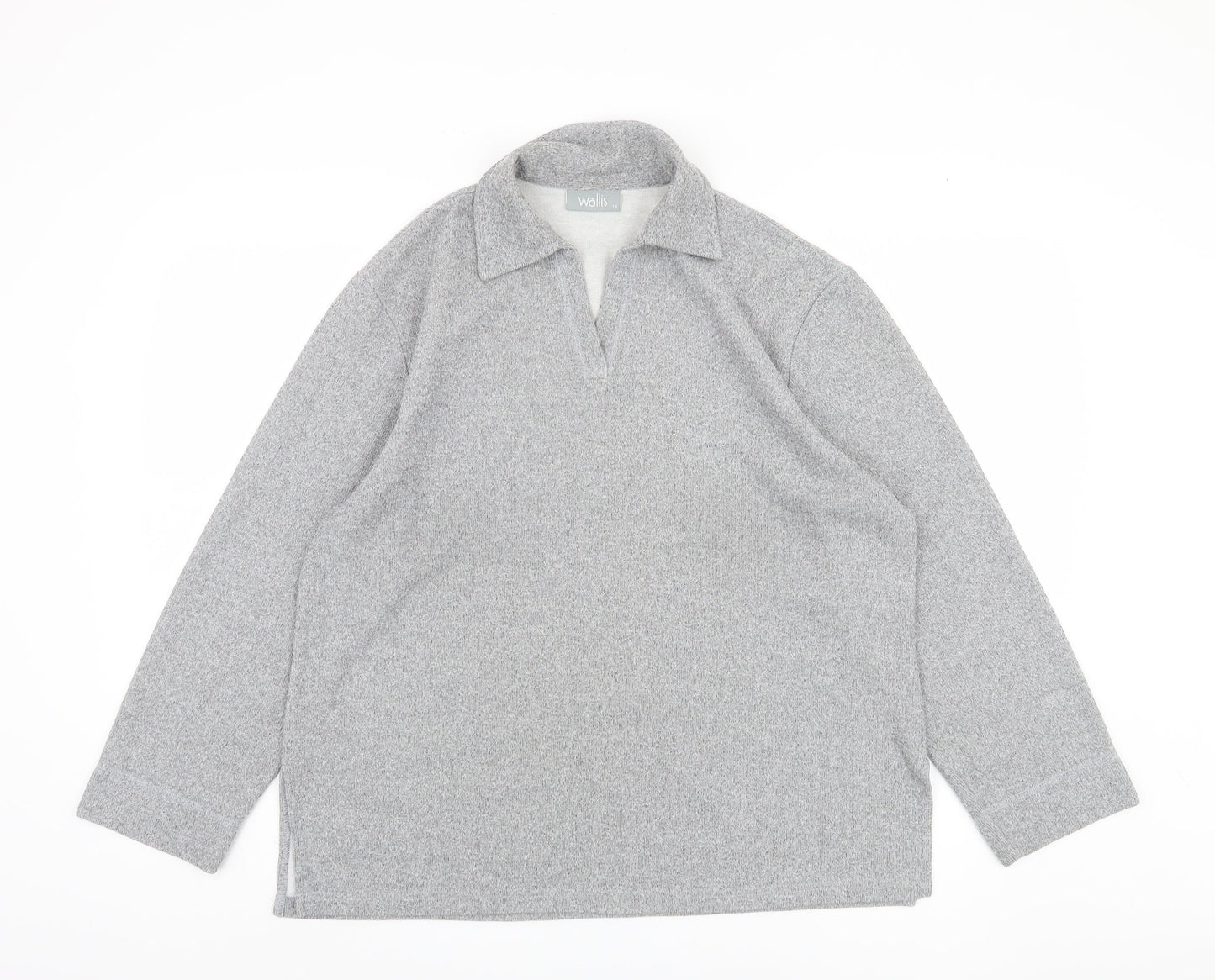 Womens UK Size 16 Wallis Grey  Blouse