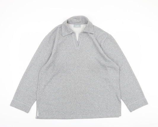 Womens UK Size 16 Wallis Grey  Blouse