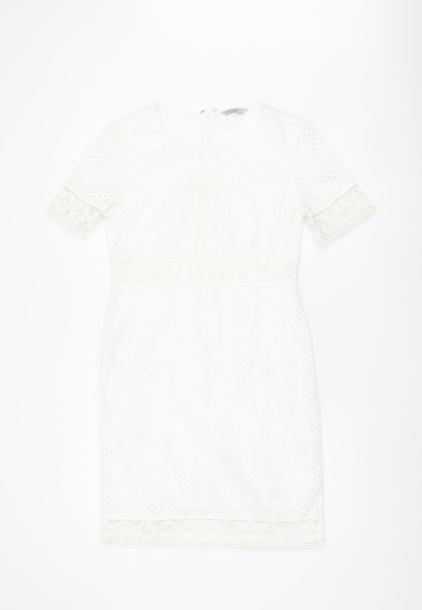 Marks and Spencer Ivory Sheath Dress - Size 8