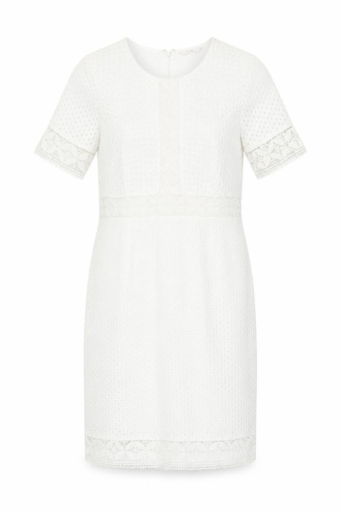 Marks and Spencer Ivory Sheath Dress - Size 8