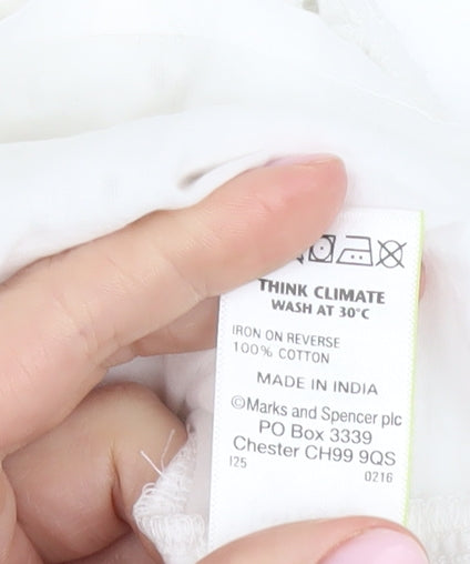 Marks and Spencer Ivory Sheath Dress - Size 8