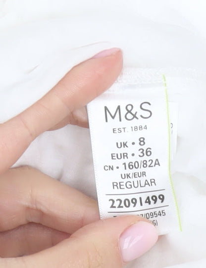 Marks and Spencer Ivory Sheath Dress - Size 8