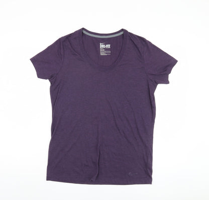 Womens UK Size M Nike Purple  T-Shirt