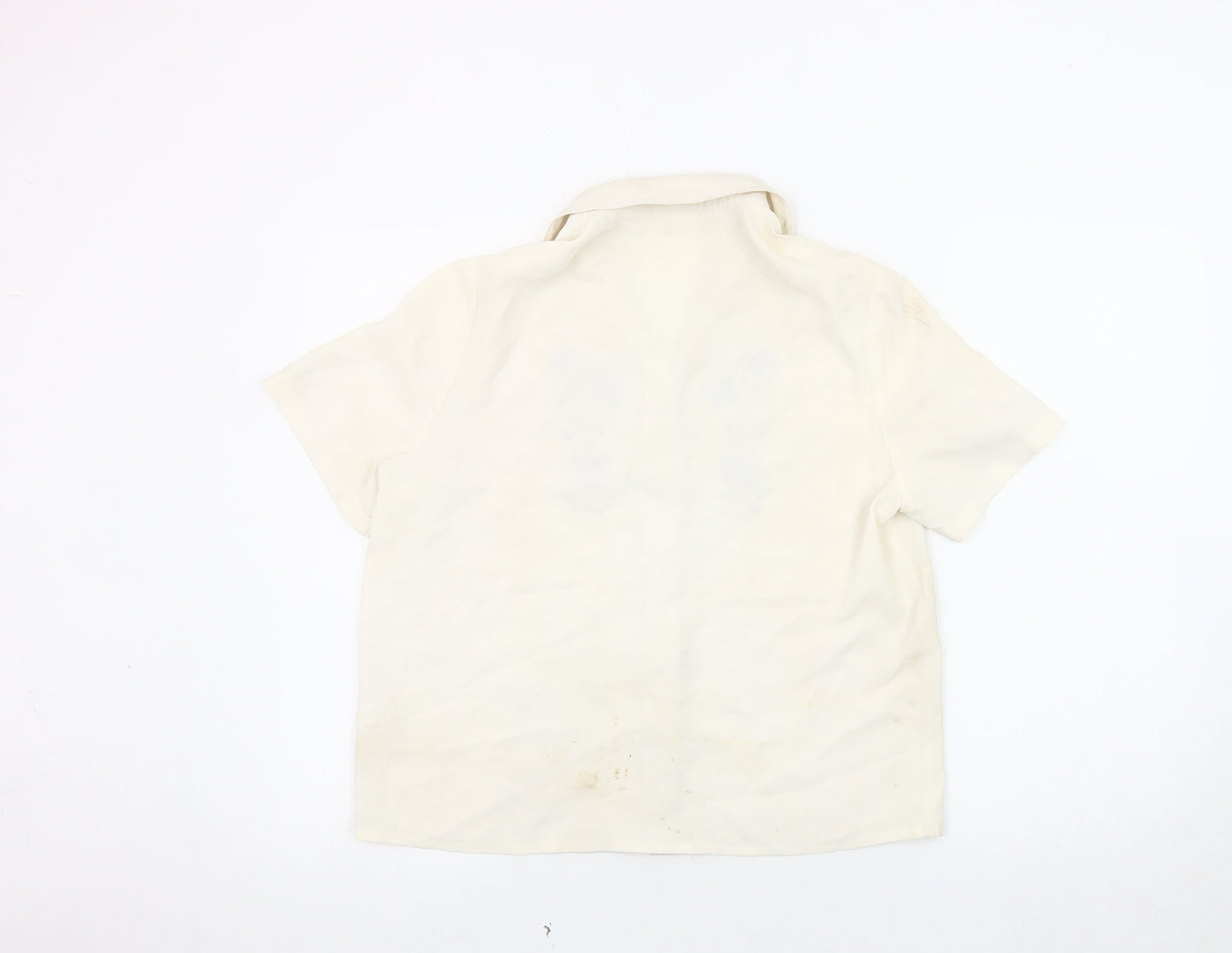 Womens UK Size 10 Eastex Ivory  Blouse