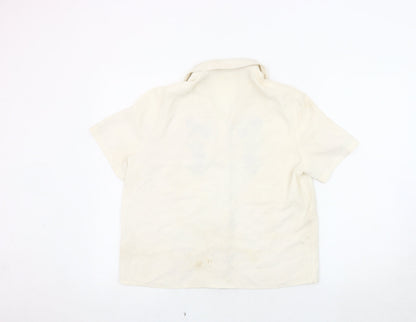 Womens UK Size 10 Eastex Ivory  Blouse