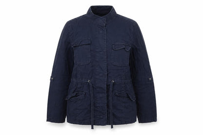 Womens UK Size 16 Dorothy Perkins Blue Military Jacket