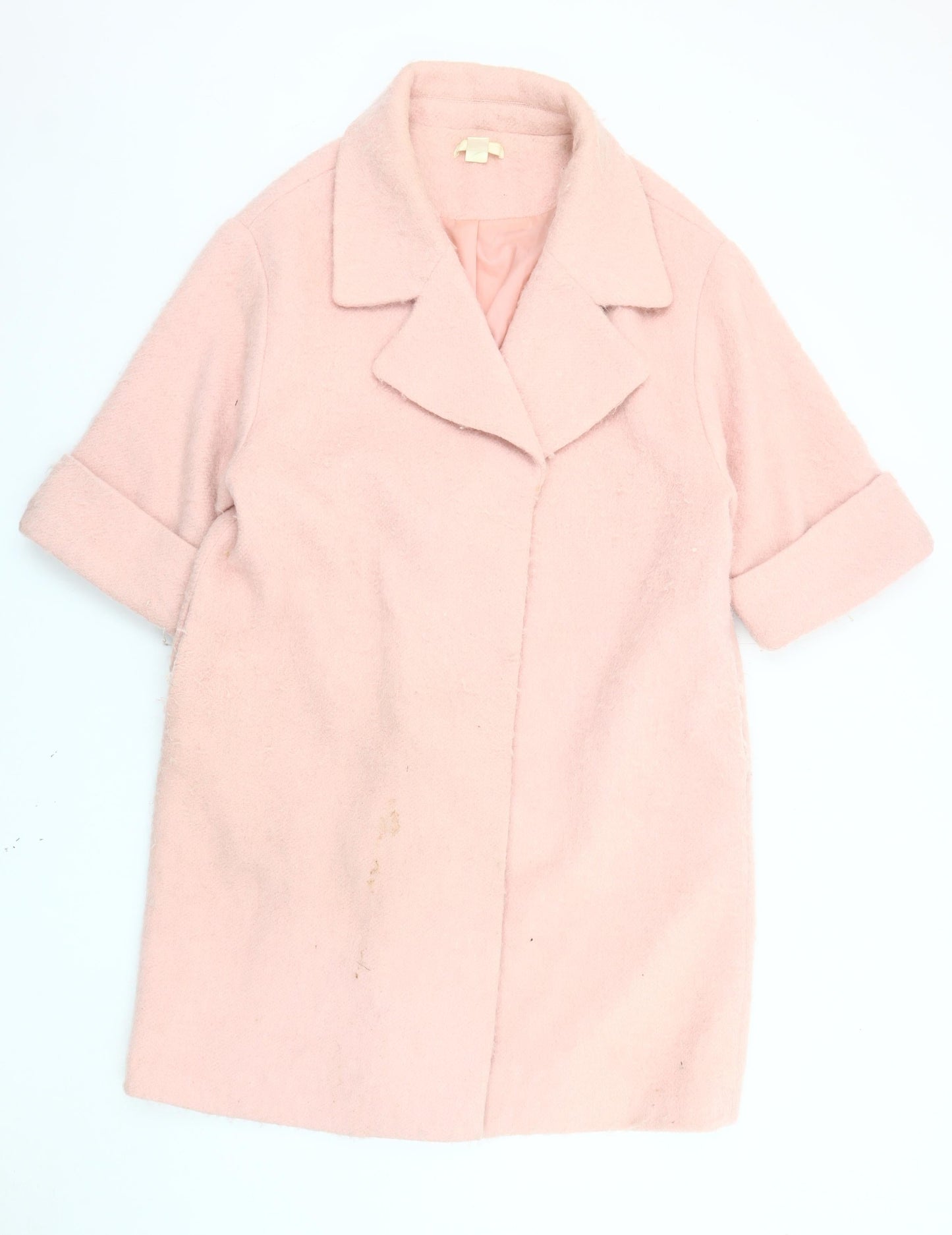 Womens UK Size 16 H&M Pink Basic Jacket