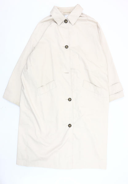 ASOS DESIGN Women's Beige Trench Coat Size 16