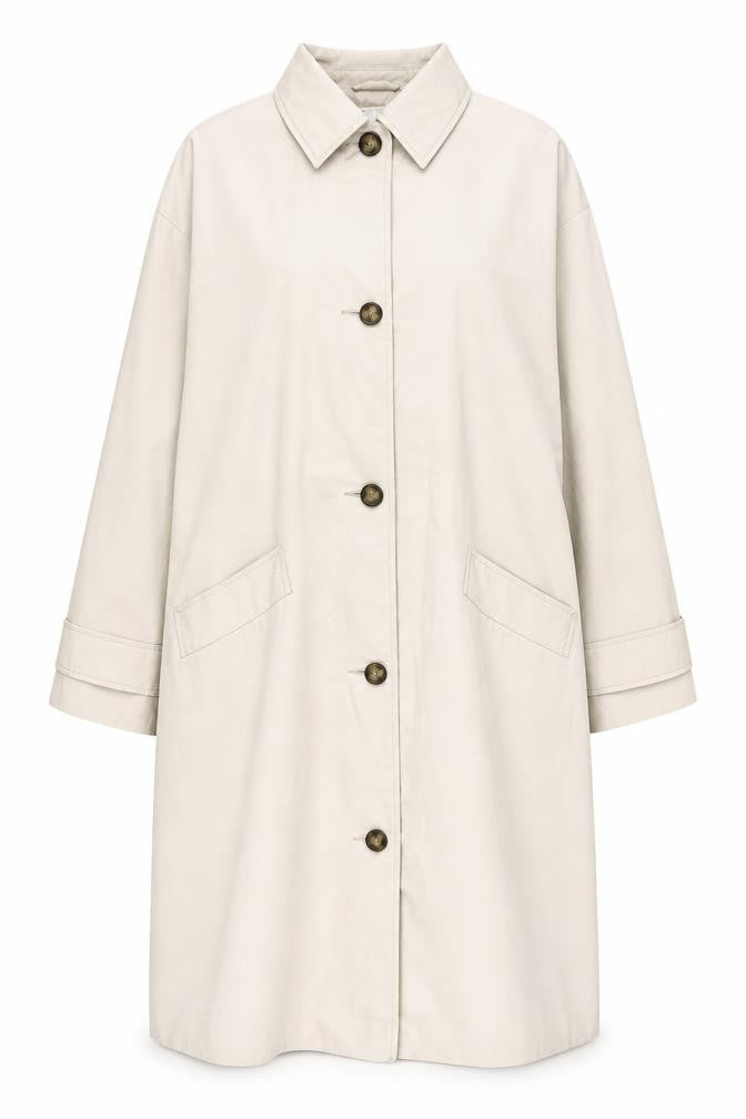 Womens UK Size 16 ASOS DESIGN Beige Trench Coat
