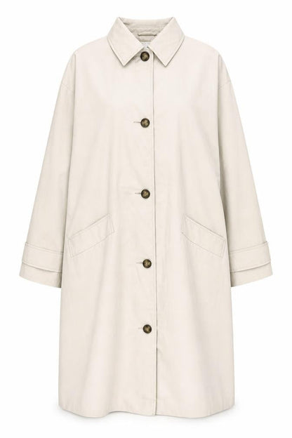 Womens UK Size 16 ASOS DESIGN Beige Trench Coat